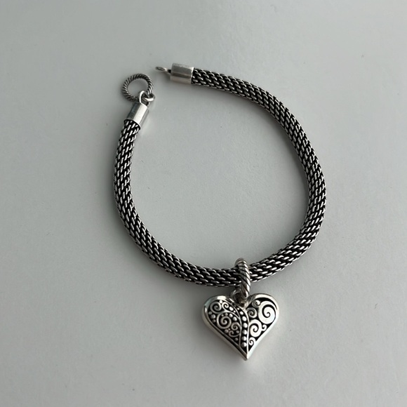 Silver Heart Brighton Charm - Picture 2 of 4